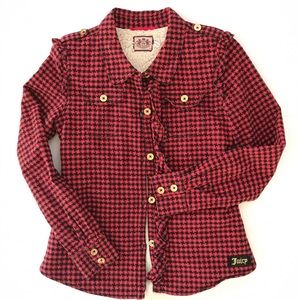 Juicy Couture Sherpa lined button up.